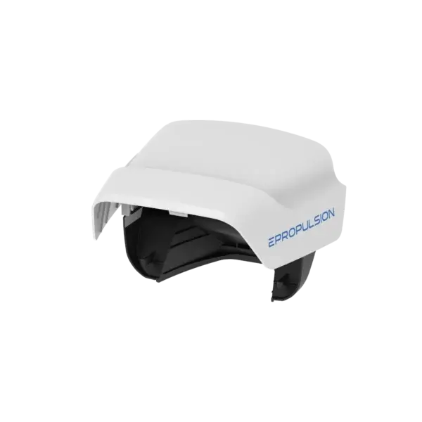 Electric outboard motor by Spirit 1.0 Motor Cowling.