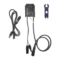 A Spirit 2 Solar Charge Controller with cables, a separate power cable with car adapter plug, and a blue plastic wrench are shown on a white background. Oceans EV